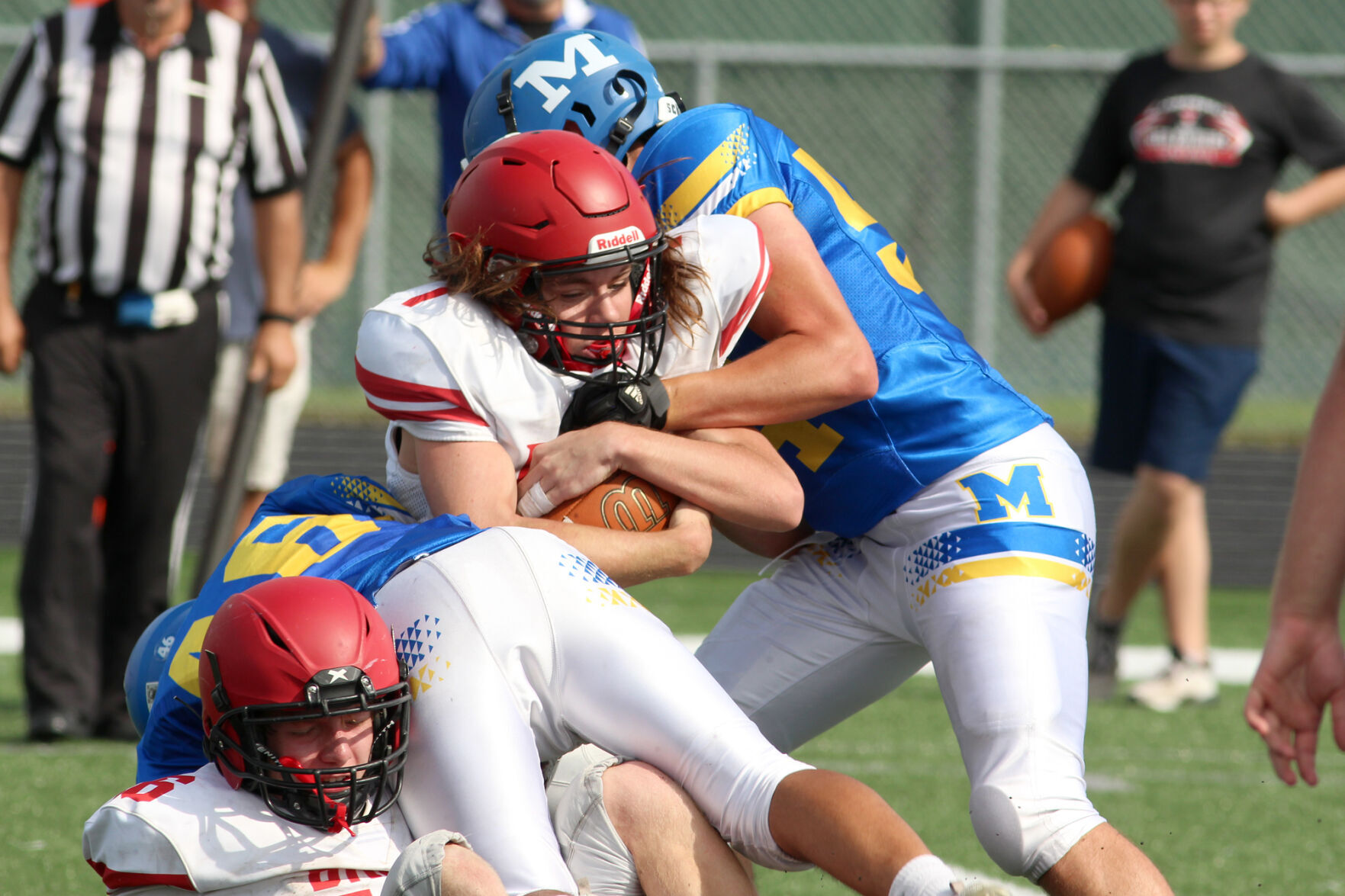 Bruce at McDonell football 9-17-22